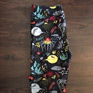“Under the sea” Capri leggings
